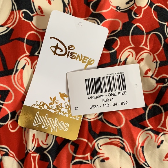 LulaRoe OS Disney Leggings - Picture 3 of 5